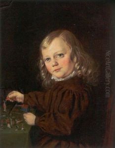 Portraet Af Greve Joachim Sigismund Ditlev Knuth Portraet Af Greve Joachim Sigismund Ditlev Knuth