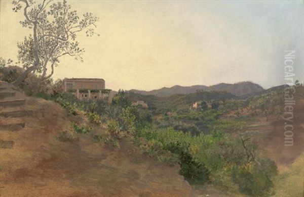 Villen In Sizilianischer Berglandschaft - view 1