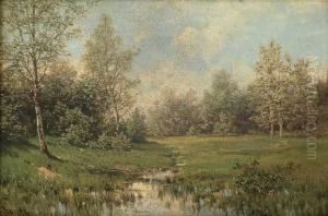 Sommerlandskap by Philip Barlag
