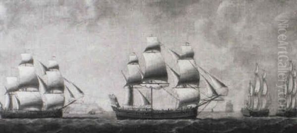 The John And Mary And The Three Sisters Off The Coast At Dover - view 1