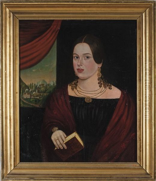 Portrait Of Elizabeth Acker, Wife Of Squire Stephen Martling And A Portrait Of Her Husband Squire Stephen Martling (2 Works) - view 1