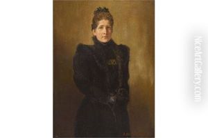 Prinzessin Therese Von Bayern by August Johann Holmberg