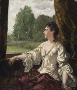 Am Fenster by August Johann Holmberg