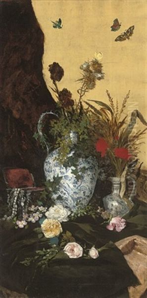Still Life With Butterflies - view 1