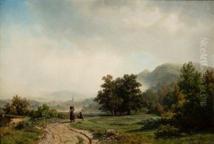 Landscape In Germany by Gustaf-Werner Holmberg