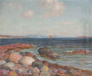 Fra Asgardstrand by Thorolf Holmboe
