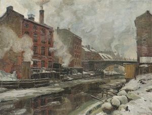 Fabrikker Ved Akerselven by Thorolf Holmboe