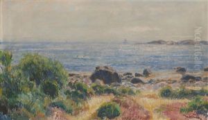 Sommerlandskap Ved Sjoen Sommerlandskap Ved Sjoen