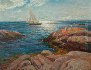En Sommerdag Ved Stavernkysten