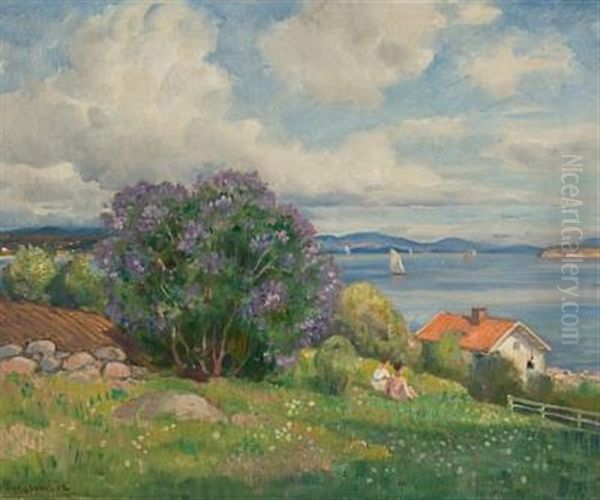 Sommerdag Ved Oslofjorden - view 1