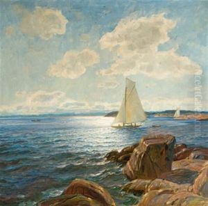 En Deilig Sommerdag Ved Kysten
