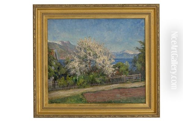 Fruit Blossoming, Balestrand - view 1