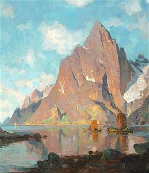 Sejlbade, Lofoten I Norge - view 1