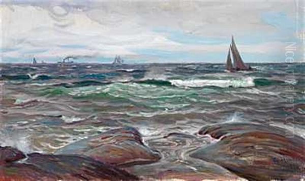 Skipstrafikk Ved Kysten - view 1
