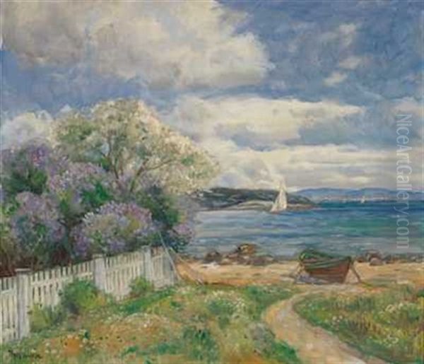 Landskap Fra Oslofjorden - view 1