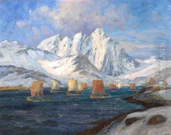 Nordlandssjekter Pa Vei Mot Fiske - view 1