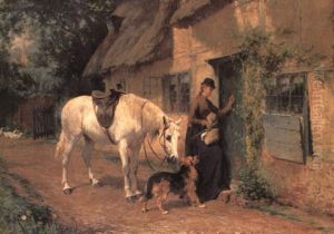 The Visitor by George Augustus Holmes