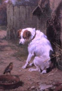A Welcome Visitor by George Augustus Holmes