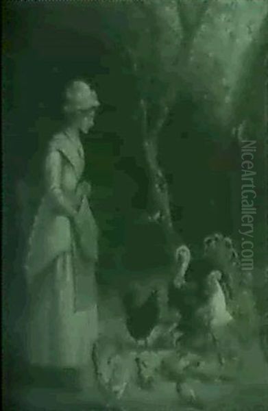 Feeding The Poultry - view 1