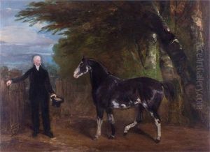 Gentleman Mit Pferd by James Holmes