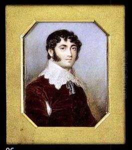 John Braham, Wearing Van Dyck Dress, His Burgundy Velvet Coat, Slashed To Reveal White Shirt, With Lace-trimmed Wide Collar, His Dark Hair Curled John Braham, Wearing Van Dyck Dress, His Burgundy Velvet Coat, Slashed To Reveal White Shirt, With Lace-trimmed Wide Collar, His Dark Hair Curled