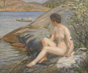Pa Klippan by Vilhelm Holmgren