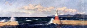 Jonkopings Hamnpir by Vilhelm Holmgren