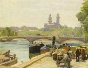 Kaj Vid Seine by Vilhelm Holmgren