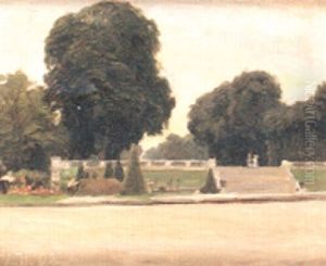 Le Parc A S:t Cloud by Vilhelm Holmgren