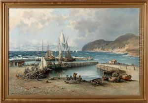Motiv Fran Molle Hamn by Josephina Holmlund