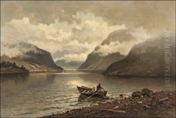 Souturetki Vuonossa (going For A Row In The Fiord) - view 1