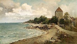Vy Mot Kruttornet, Visby