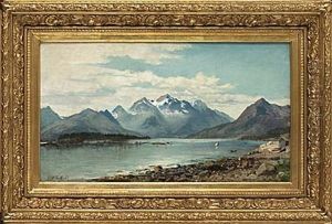 Norskt Fjordlandskap by Josephina Holmlund
