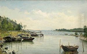 Sommarlandskap Med Ekor Sommarlandskap Med Ekor