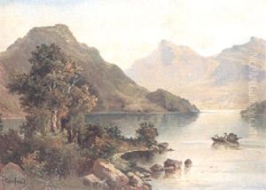 Fjordlandskap by Josephina Holmlund
