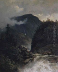 Landskap Fran Hallingdalen by Josephina Holmlund
