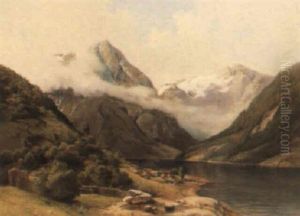 Fjordlandskap I Sommar by Josephina Holmlund