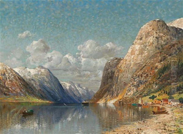 Fjord Landscape - view 1
