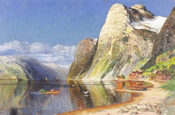 Sommerliche Fjordlandschaft - view 1