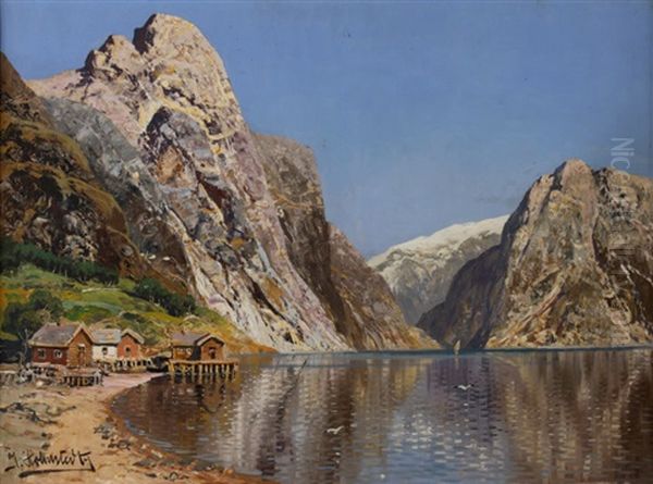 Vue D'un Fjord - view 1