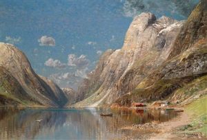 Grosse Fjordlandschaft