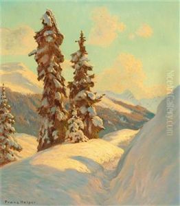 Spruce On The Schatzalp by Franz Holper