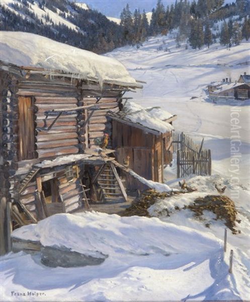 Hutte Im Schnee - view 1