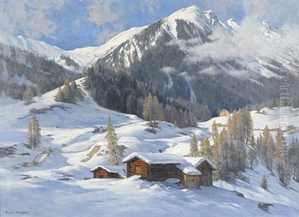 Sonnige Winterlandschaft Bei Davos - view 1