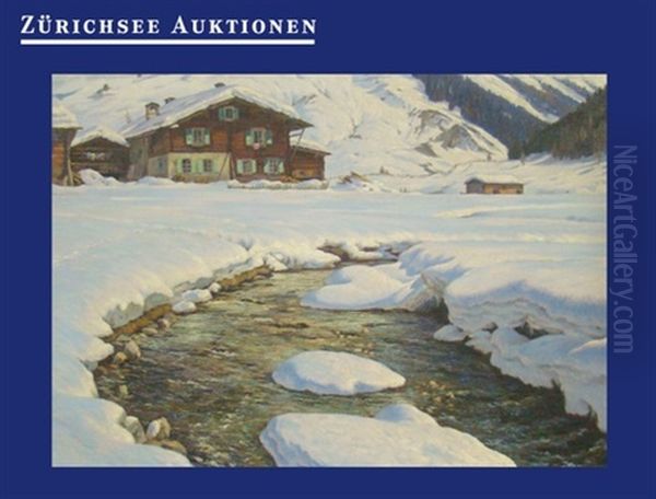 Davos Im Winter - view 1