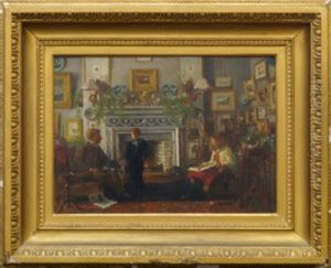 A Victorian Interior by Charles Holroyd