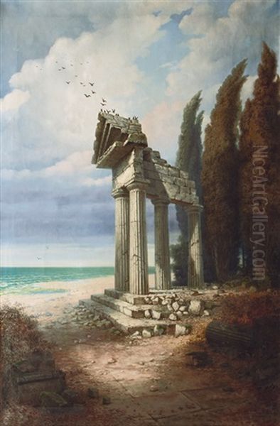 The Castor And Pollux Temple In Agrigent - view 1