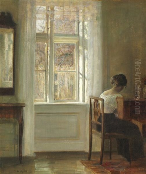 Interior With The Painter's Wife At The Window - view 1
