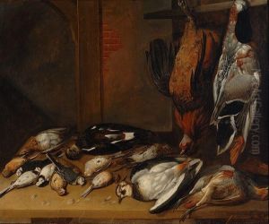 Still Life With Poultry by Francis Barlow