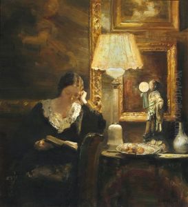 Aften by Carl Vilhelm Holsoe